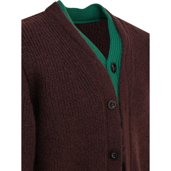 Sacai Wool Blend Cardigan Tag Size 3 Men - Picture 3 of 4